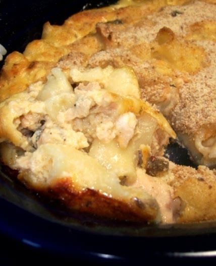 Salmon-Macaroni Casserole