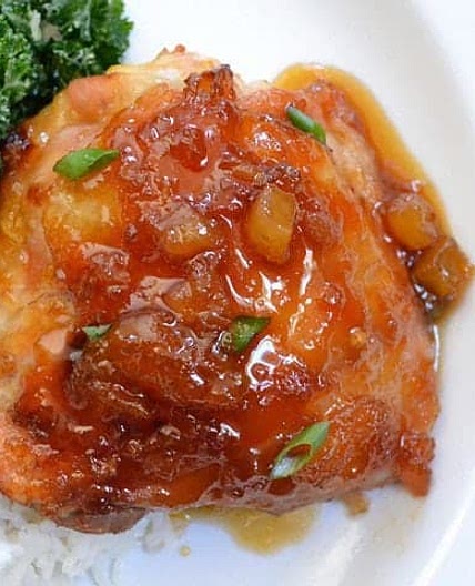 Pineapple Teriyaki Chicken Thighs