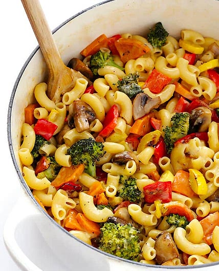 Roasted Vegetable Macaroni & Cheese