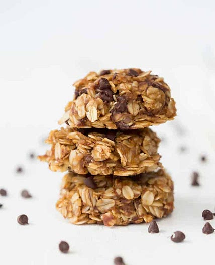 Healthy No Bake Chocolate Peanut Butter Oatmeal Cookies