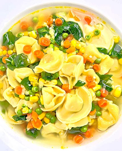 Vegan Tortellini Soup