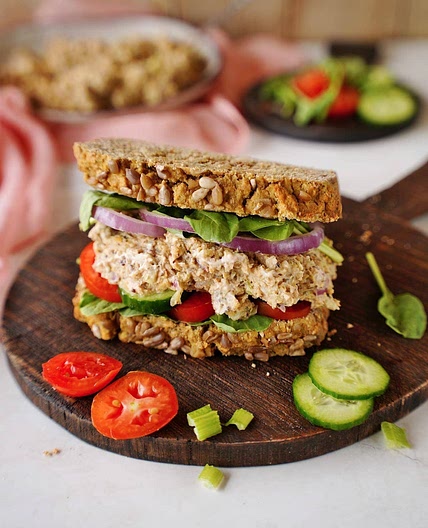 Vegan Chickpea "Tuna" Salad