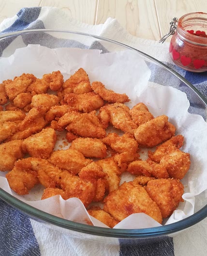 BOCCONCINI DI POLLO ALLA PAPRIKA al forno