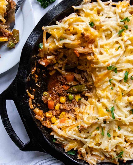 Gluten-Free Shepherd's Pie with Shortcut Topping