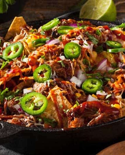 Smoked Pulled Pork Nachos