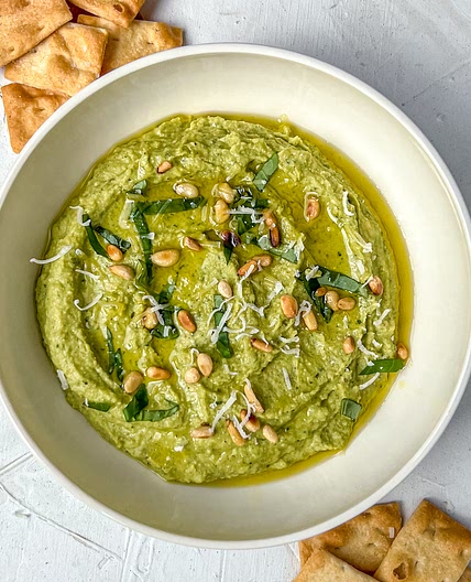 Basil Hummus