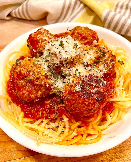 Easy Spaghetti & Meatballs
