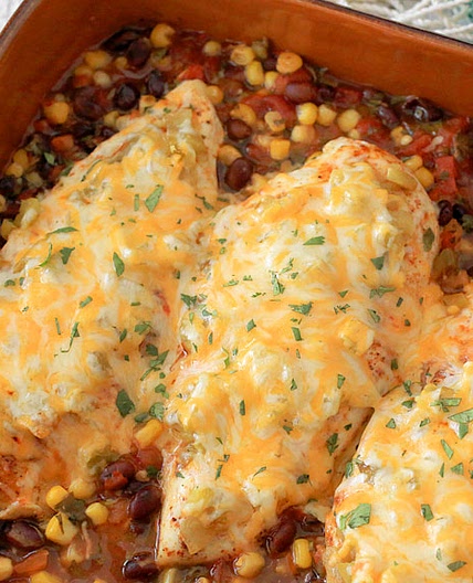 Santa Fe Baked Chicken Recipe