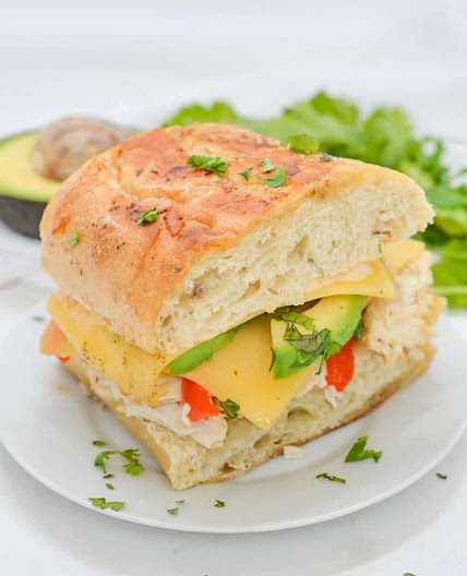Chipotle Chicken Avocado Melt (Panera Copycat)