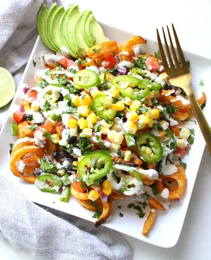 Loaded Vegan Taco Fries