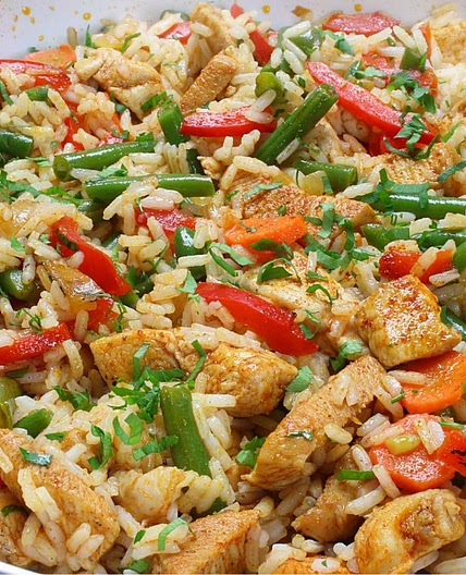 Healthy Chicken Fried Rice