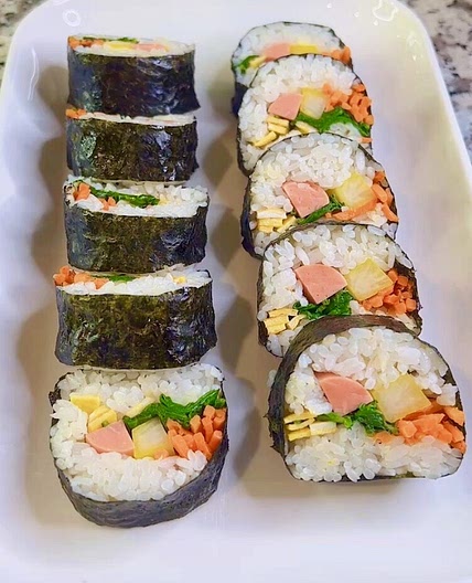 Kimbap (Korean Rice Rolls)