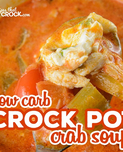 Low Carb Crock Pot Crab Soup