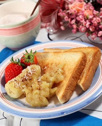 바나나스프레드토스트