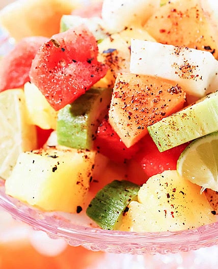 Mexican Fruit Salad with Tajin