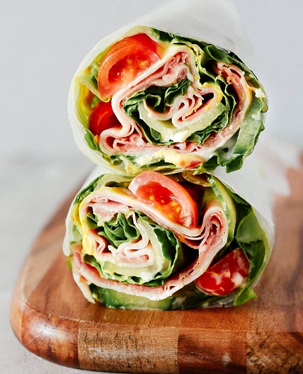 Low-carb Lettuce Wrap Sandwich