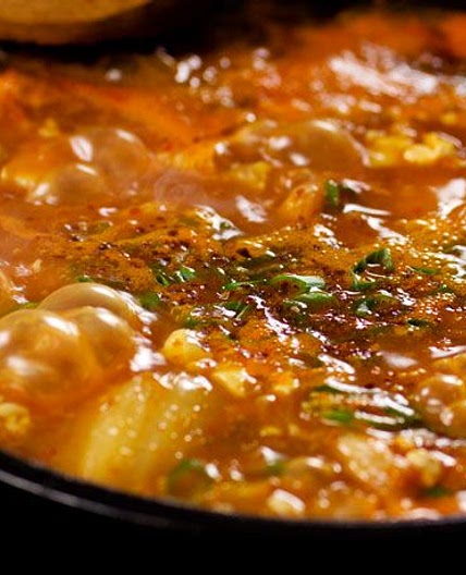 Soondubu Jjigae (Korean Soft Tofu Stew) Recipe