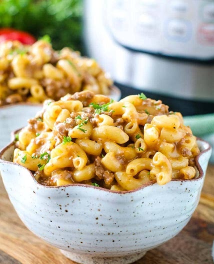 Instant Pot Hamburger Helper Recipe