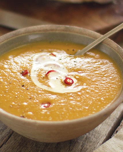 Curried Butternut Squash Soup