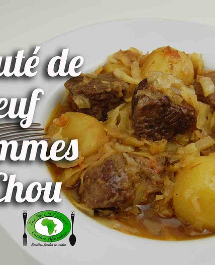 Sauté de bœuf pommes et chou