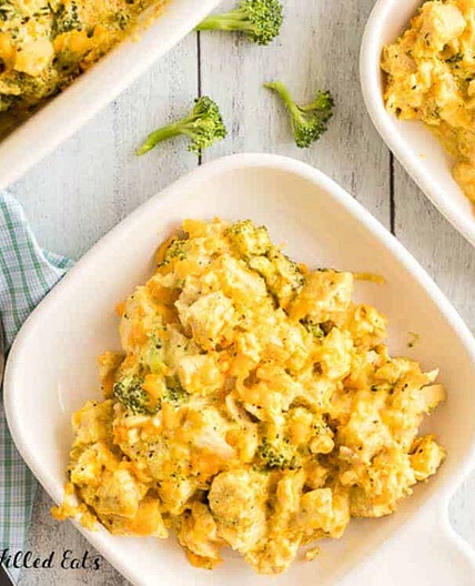 Keto Chicken Divan Casserole
