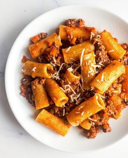 Rigatoni Bolognese