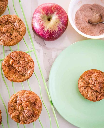 Apple Zucchini Muffins