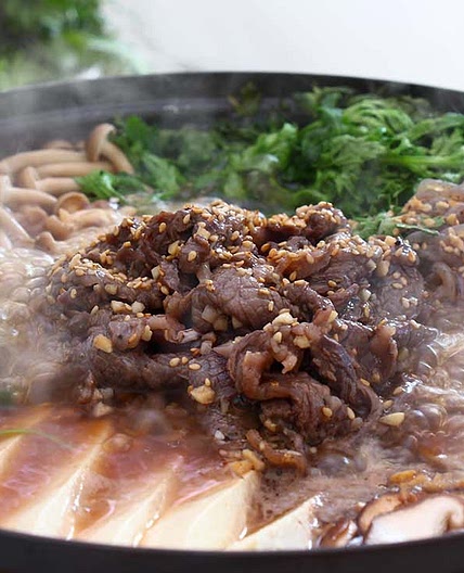 Korean Beef Hot Pot, Bulgogi Jeongol