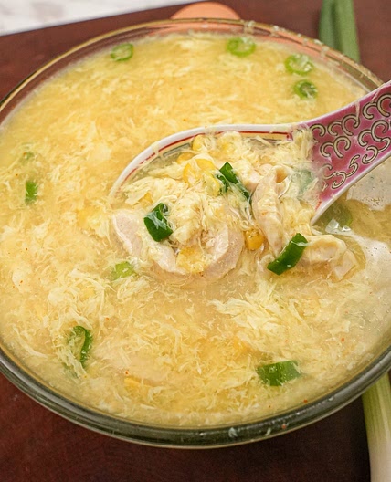 Chicken Corn Egg Drop Soup