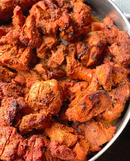 The Best Grilled Chicken Tikka (Tandoori Chicken)