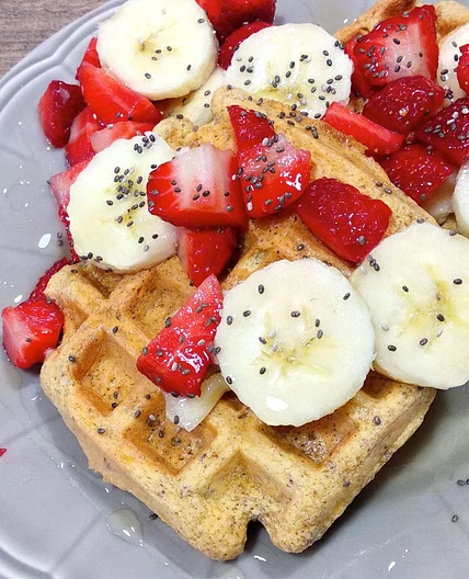 Receita de Waffle low carb
