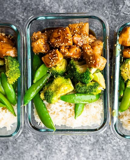 Honey Sesame Chicken Lunch Bowls