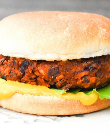 Best Vegan Black Bean Burgers with Oats & Peanuts
