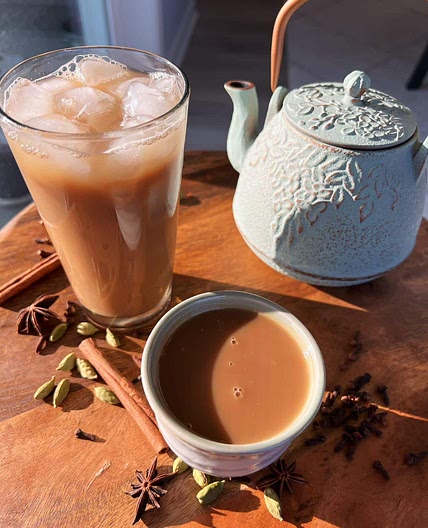 Homemade Chai Tea Latte (Iced/Hot)