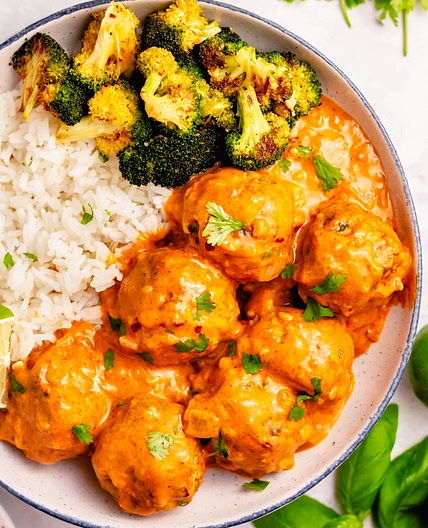 Curry Chicken Meatballs
