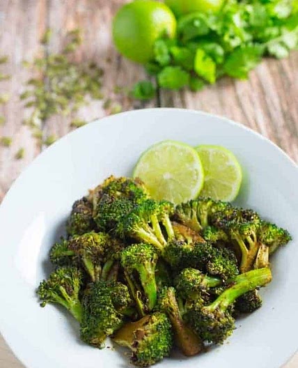 Mexican Roasted Broccoli Recipe