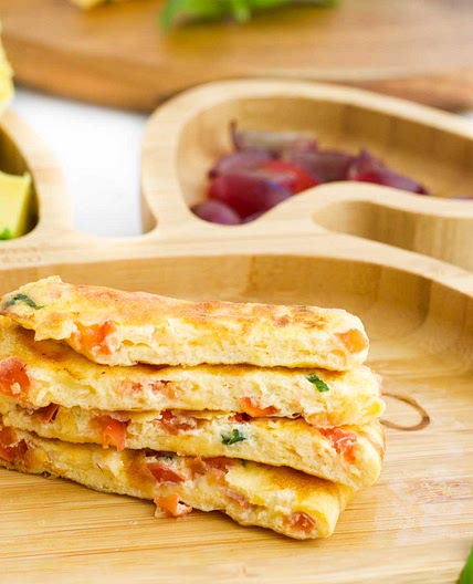 Baby Omelette Fingers