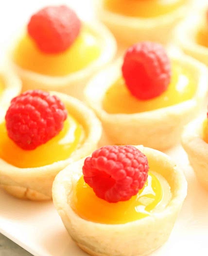 Mini Lemon Cheesecake Tarts Recipe