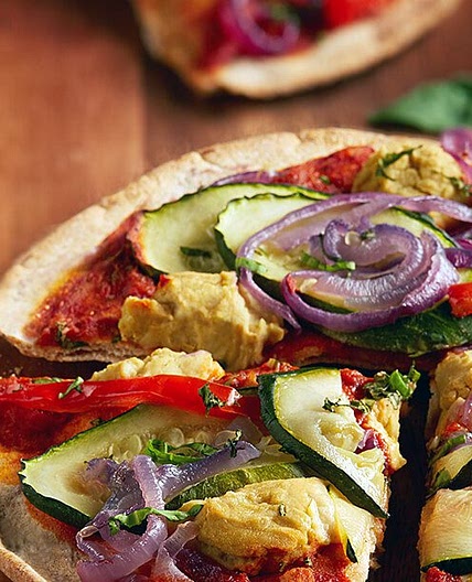 Cheesy Vegan Veggie Pizzette