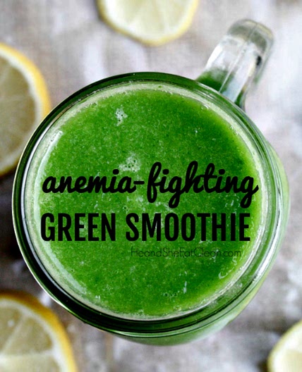 Anemia-Fighting Green Smoothie