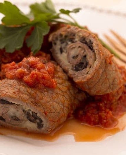 Involtini alla pizzaiola