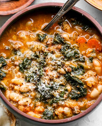 Chorizo White Bean Soup