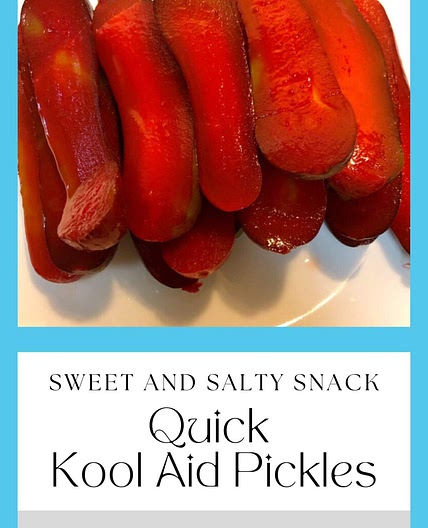 Quick Kool-Aid Pickles