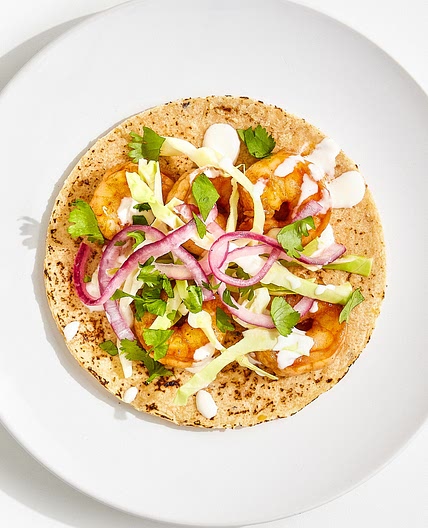 Honey-Chipotle Shrimp Tacos