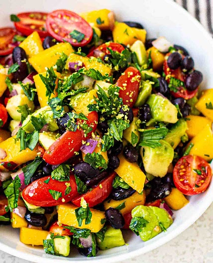 Avocado Black Bean Salad