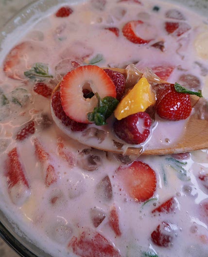 Hwachae (Korean Fruit Bowl)