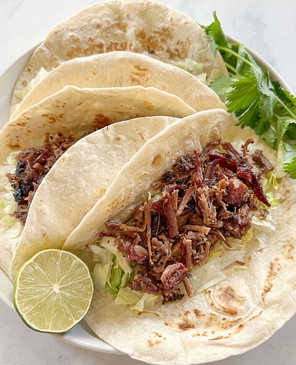 Leftover Brisket Tacos