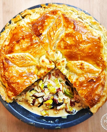 Sumptuous Turkey Pie