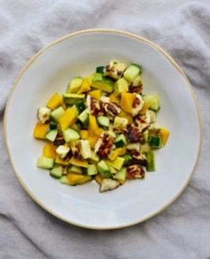 Halloumi Mango Salad