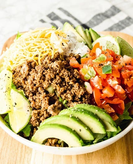 Keto Taco Salad Recipe